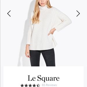 AYR Le Square sweater in Snow